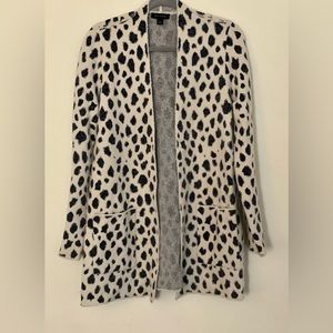 Ann Taylor Leopard Print Cardigan